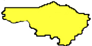 Mapa del municipio de Santa Rita, Yoro